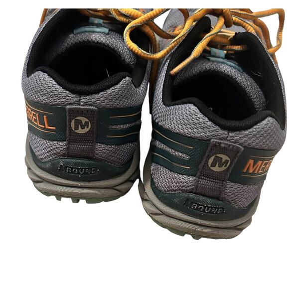 Merrell Mbound Monument/Flame Women's Athletic Running Hiking Shoes US 9.5 - Picture 7 of 13